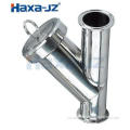 Stainless Steel Sanitary Y Type Clamp Filter